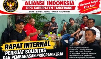 Lembaga Komando Garuda Sakti Aliansi Indonesia DPC Kabupaten Tangerang Tetap Solid, Rapat Internal Bahas Persoalan di Tengah Masyarakat